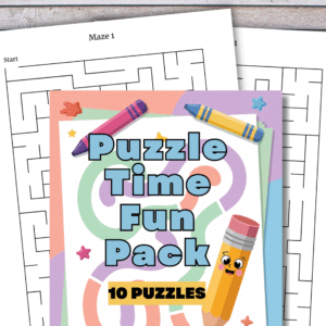 Keep kids entertained with this printable maze pack! Perfect for ages 4–8, this PDF bundle includes 10 fun and engaging maze puzzles to print at home or use in the classroom.